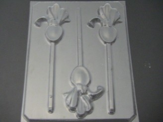510 Iris Flower Chocolate or Hard Candy Lollipop Mold